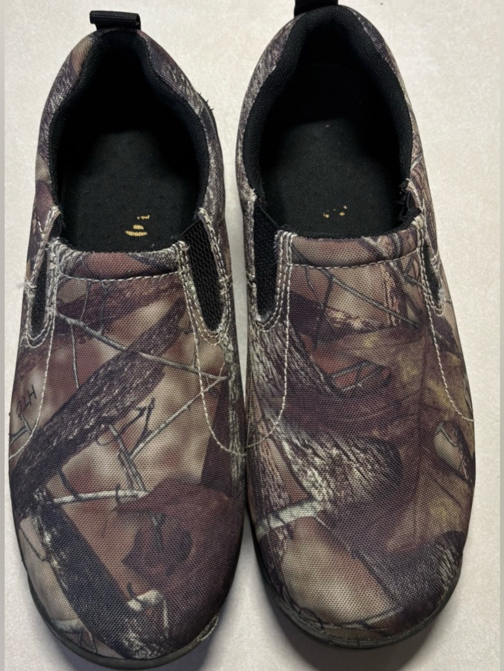 RedHead Men's Camouflage Slip-On Loafers - Brown/Green Camo - Picture 2 of 6